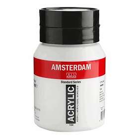 Talens Amsterdam Akrylmaling 500ml St Zinc White 104
