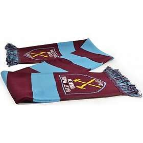 West Ham United FC Official Football Jacquard Bar Scarf