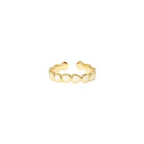 Bangle Up Bague Ajustable Lumi | Blanc