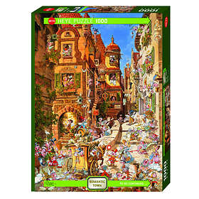 Heye Ryba Romantisk Stad 1000 Bitar