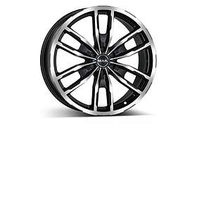 MAK Wheels Peak Black Polished 7.5x17 6/114.3 ET30 CB66.1