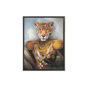 DKD Home Decor Maleri Leopard (74 x 3 x 97 cm)