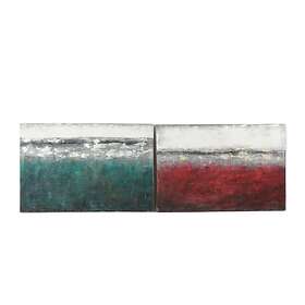 DKD Home Decor Maleri Abstrakt (120 x 3,5 x 80 cm) (2 pcs)