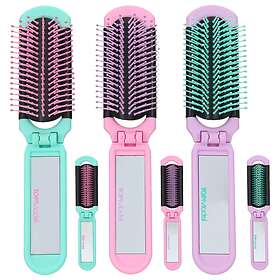 Top Model Hairbrush Foldable With Mirror