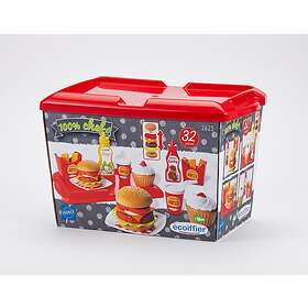 Ecoiffier 100% Chef Hamburgersæt 2623