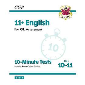 11+ GL 10-Minute Tests: English Ages 10-11 Book 1 (with Online Edition) av CGP B