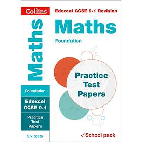 Edexcel GCSE 9-1 Maths Foundation Practice Test Papers av Collins GCSE