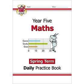 KS2 Maths Daily Practice Book: Year 5 Spring Term av CGP Books