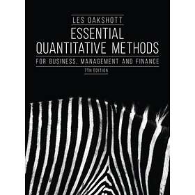 Essential Quantitative Methods av Les Oakshott