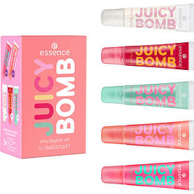 Essence Juicy Bomb Shiny Läppglans Set (5x10ml)