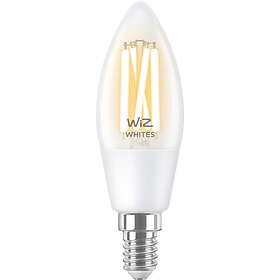 WiZ Smart WiFi Filament C35 470lm 2700-5500K E14 4,9W (Dimbar)