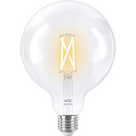 WiZ Smart WiFi Filament G125 806lm 2700-5500K E27 6.7W (Dimmable)