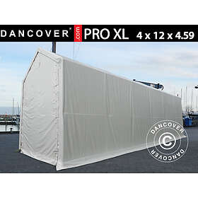 Dancover Lagertält Tälthall PRO XL Båttält 4x12x3,5x4,59m PVC