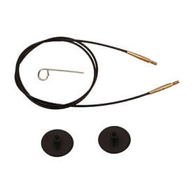 KnitPro Wire/Kabel till Korta Ändstickor 20cm