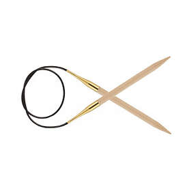 KnitPro Basix Birch Rundpinde Birk 60cm