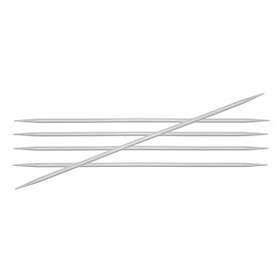 KnitPro Basix Aluminium Strumpstickor 20cm