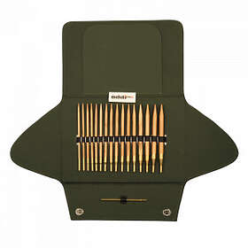 Addi Click Nature Oliv Trä Ändstickorset 60-100cm 3.5-8mm 8st