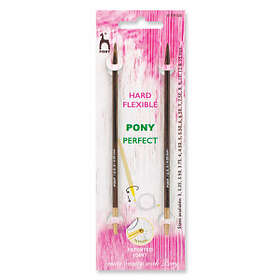 PONY Perfect Kort Utbytbar Ändstickor Trä 10.5cm 4.50mm