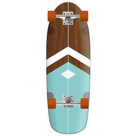 Hydroponic Komplett Cruiser Board Rounded (Classic 3.0 Turquoise) Brown