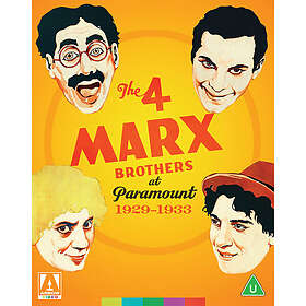 4 Marx Brothers at Paramount: 1929-1933 (Blu-ray) (3 disc) (Import) (Blu-ray)