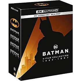 Batman 4- Collection (UHD+BD) (Import svensk text)