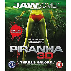 Piranha 3D 2D Blu-Ray