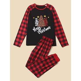SHEIN Jul Gingham Enkel Lounge Set