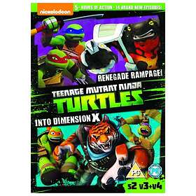 TMNT Teenage Mutant Ninja Turtles Renegade / Into Dimension X DVD