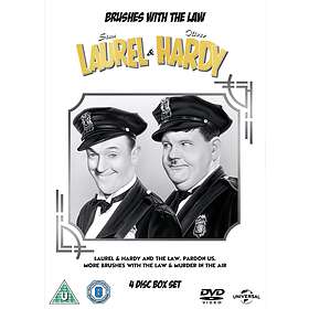 Laurel and Hardy Brushes With The Law Boxset DVD