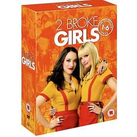 2 Broke Girls Säsong 1-6 DVD (import)