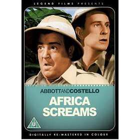 Abbott and Costello Africa Screams DVD (import)