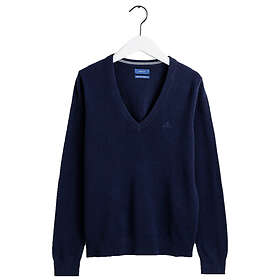 Gant Superfine Lambswool V-Neck (Dam)