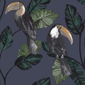 Holden Decor Tiki Navy 91343