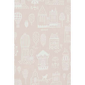 Majvillan Small Town Dusty Pink 118-03