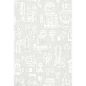 Majvillan Small Town Grå (118-01)