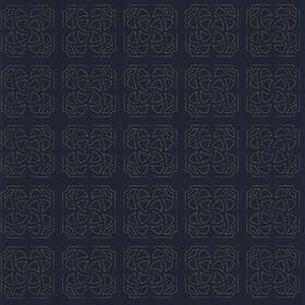 Casadeco Botanica Hortus Bleu Encre BOTA85936612