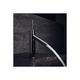 Axor Starck 90 Tvättställsblandare 10117340 Borstad Sort Krom