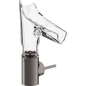 Axor Starck V Tvättställsblandare 12123340 Borstad Sort Krom