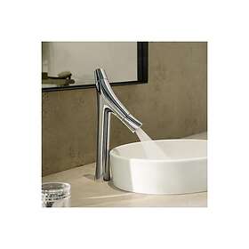 Axor Starck Organic 170 Tvättställsblandare 12012340 Borstad Sort Krom