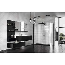 Novellini Zephyros 2P Skyvedør 166-172cm