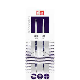 Prym Ergonomics Rundstickor Plast 80cm 8.00mm