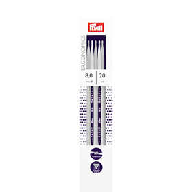 Prym Ergonomics Strumpstickor Plast 20cm 8.00mm