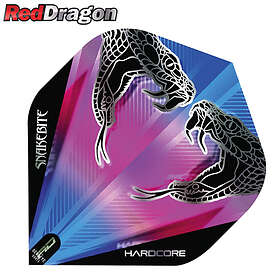 Red Dragon Peter Wright Snakebite Snake Svart