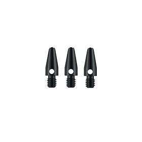 Designa Aluminium Släta Micro Svarta 12.5mm