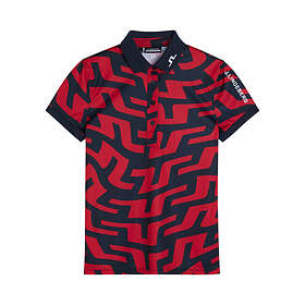 J.Lindeberg Tour Tech Print Polo Shirt (Dame)