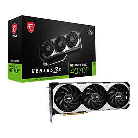 MSI GeForce RTX 4070 Ti Ventus 3X OC HDMI 3xDP 12GB