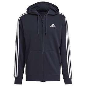 Adidas 3-Stripes Essentials Full-zip Hoodie (Herre)