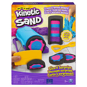 Spin Master Kinetic Sand Sable cinétique, château de sable, sable cinétique  avec plateau, sable magique, sable coloré