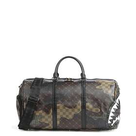 Sprayground Camo Branded Duffle Weekend Bag