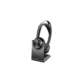 Poly Voyager Focus 2 UC MS USB-A with Stand On Ear